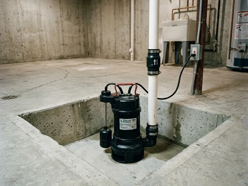 Sump Pump Installation Plumber in Deer Park, IL